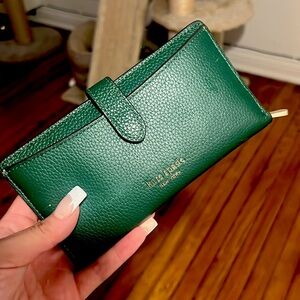 dark green Kate Spade Wallet